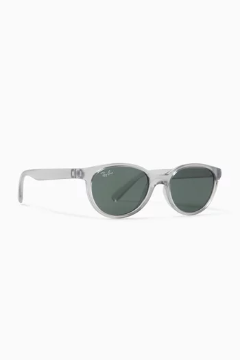 Round Sunglasses in Acetate