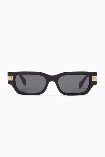 Rectangle Sunglasses in Acetate