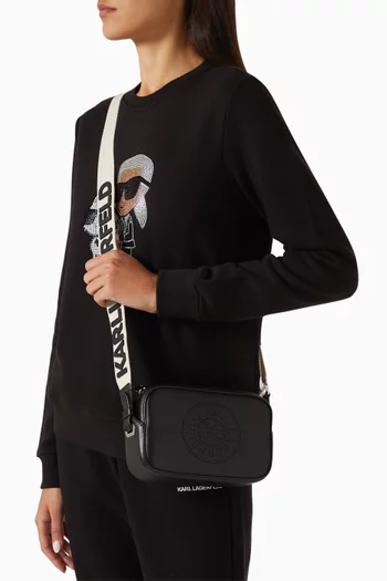 K/Circle Camera Bag in Leather