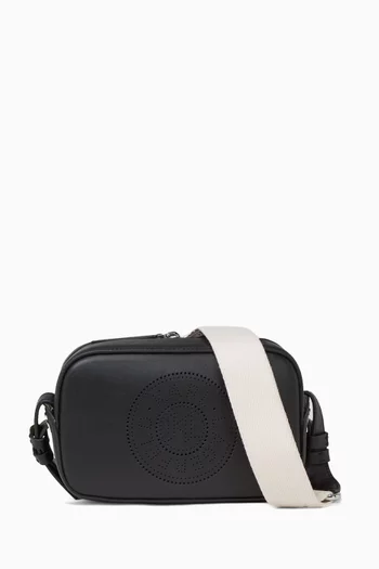 K/Circle Camera Bag in Leather
