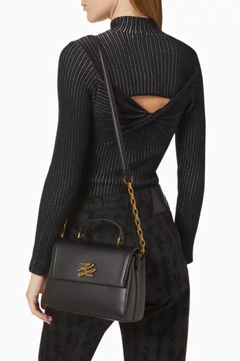 K/Autograph Crossbody Bag in Leather