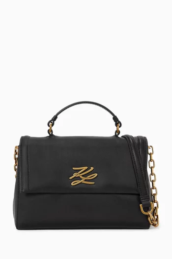 K/Autograph Crossbody Bag in Leather
