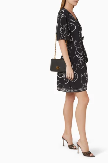 K/Autograph Crossbody Bag in Leather