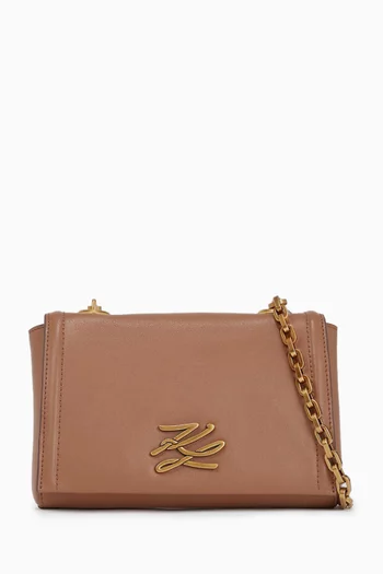 K/Autograph Crossbody Bag in Leather