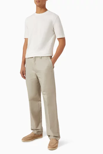 T-shirt in Peached Cotton