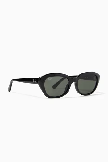 Irregular Sunglasses In Acetate
