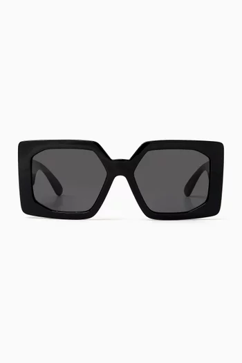 Square Sunglasses in Acetate
