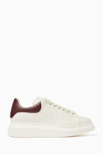 Oversized Sneakers in Leather