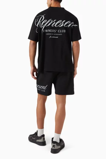 تي شيرت بشعار Owners Club قطن جيرسيه