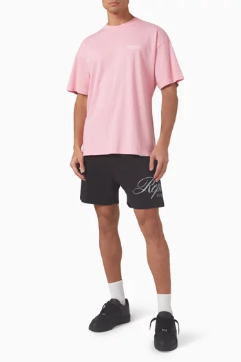 Owners Club Script Shorts in Mesh