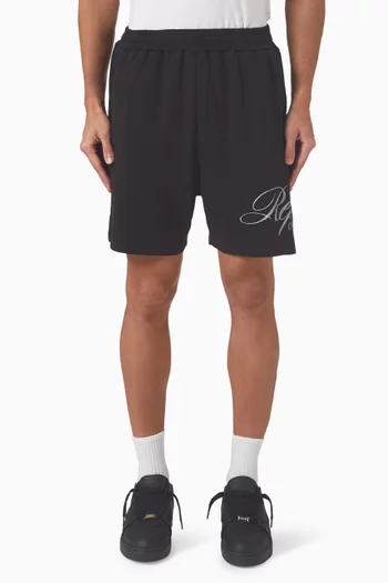 Owners Club Script Shorts in Mesh