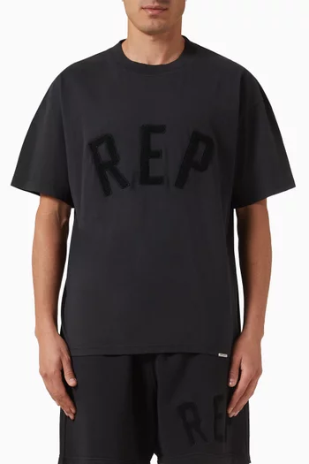 تي شيرت برقعة REP قطن