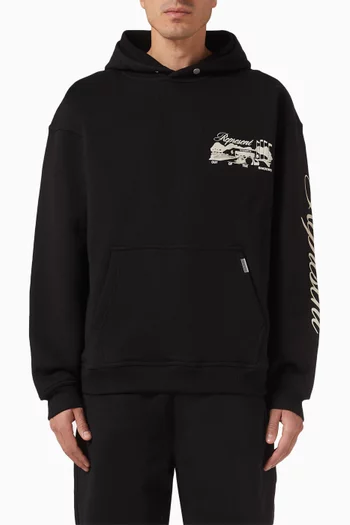 كنزة بغطاء رأس ريس واي قطن جيرسيه