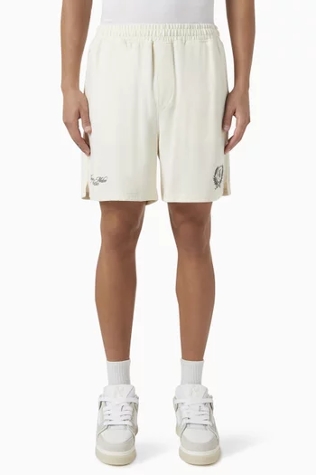 Crest Logo Shorts in Tencel