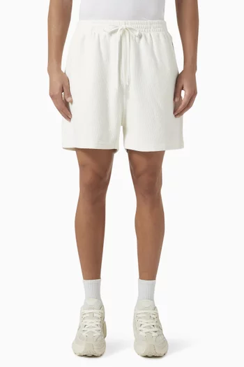 Waffle Shorts in Cotton-knit