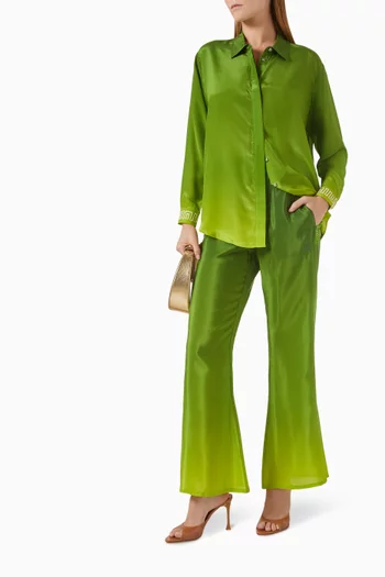 قميص جانجل بأزرار