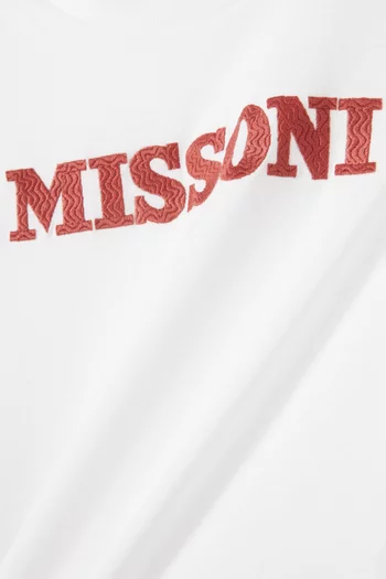 Logo T-shirt in Jersey