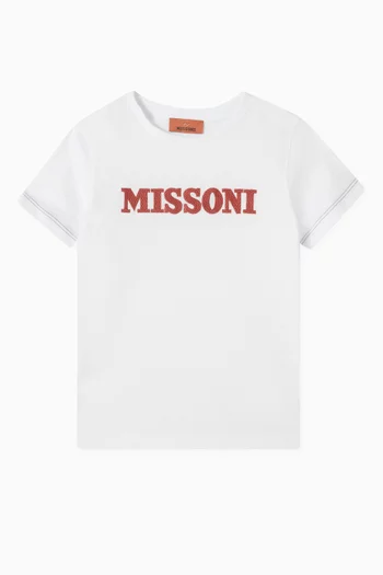 Logo T-shirt in Jersey