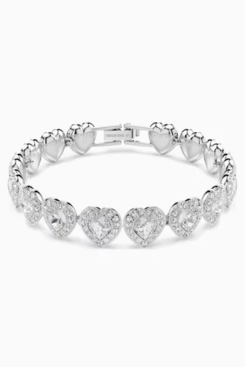 x Ariana Grande Tennis Bracelet in Rhodium-plated Metal