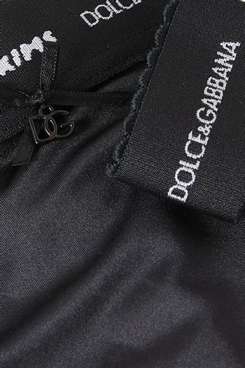 Dolce&Gabbana x SKIMS Stretch Satin String Thong