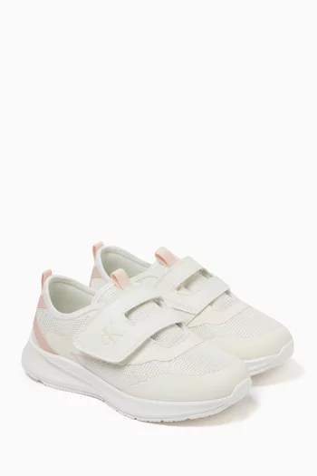 Logo Sneakers in Recycled Fabric
