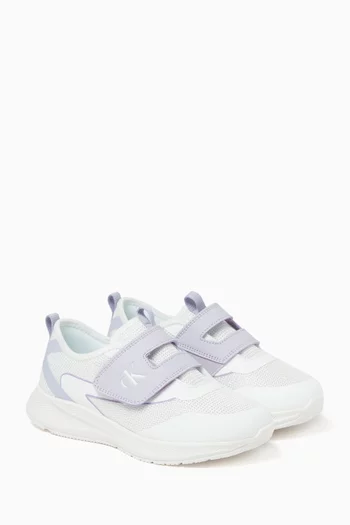 Logo Sneakers in Recycled Fabric