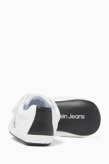 Logo Sneakers in Eco-leather