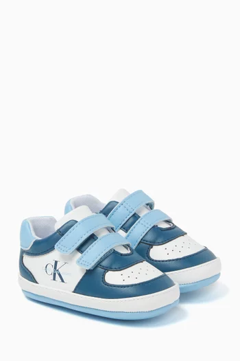 Colour-block Logo Sneakers