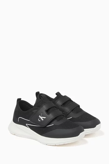 Logo Sneakers in Recycled Fabric