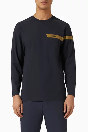 Logo Long-sleeve T-shirt in Cotton-jersey