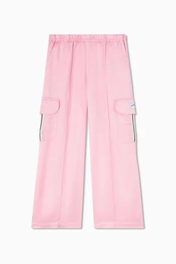 Cargo Pants in Satin