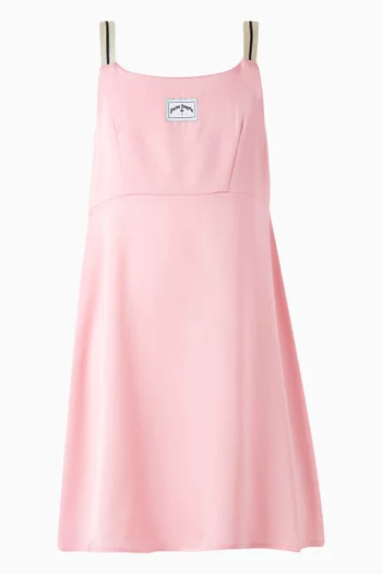 A-line Dress in Satin