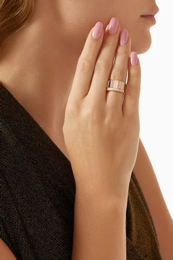 Urban Diamond Ring in 18kt Rose Gold