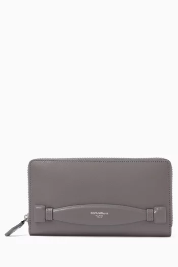Long Wallet in Leather