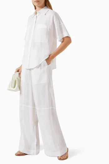 Leiden Relaxed Pants in Linen