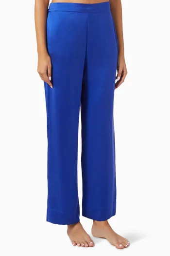 London Pyjama Pants in Silk