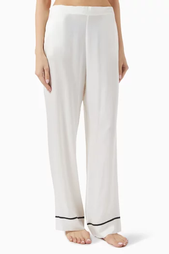 The London Pyjama Pants in Silk