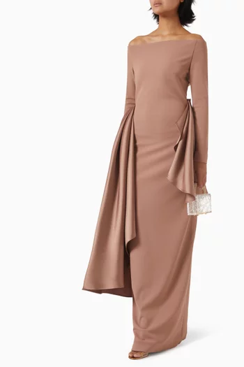 Kiana Off-shoulder Maxi Dress