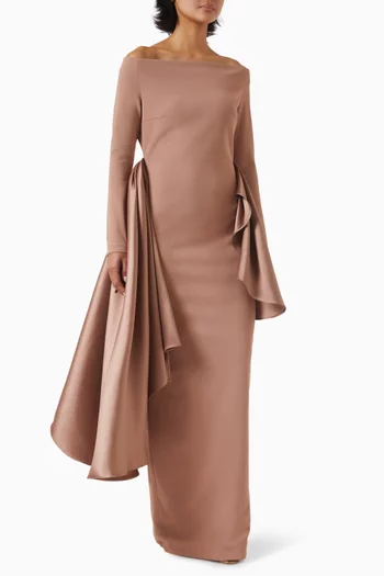 Kiana Off-shoulder Maxi Dress