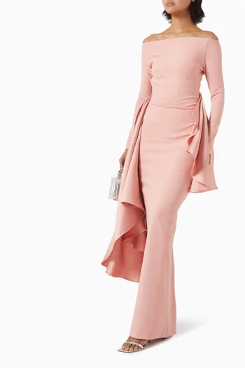 Kiana Off-shoulder Maxi Dress