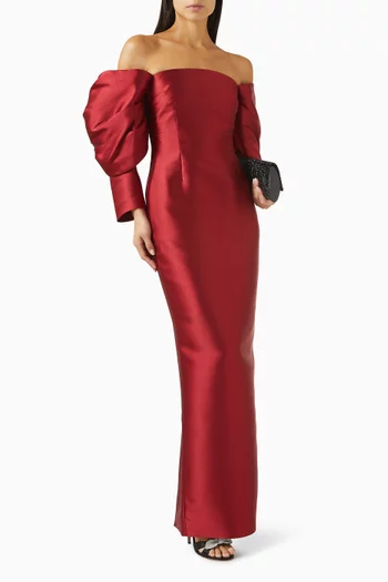 Laylah Off-shoulder Maxi Dress