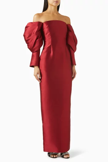 Laylah Off-shoulder Maxi Dress