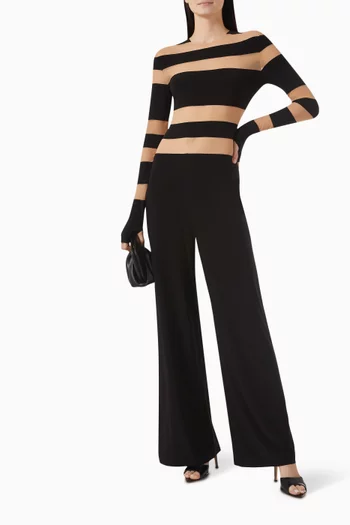 Straight-leg Jumpsuit
