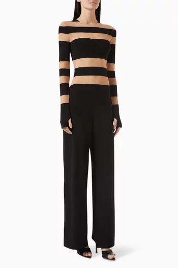 Straight-leg Jumpsuit