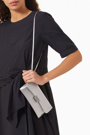 Baguette Clutch Bag in Satin