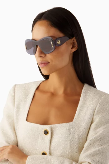 Anagram Oversized Sunglasses in Acetate