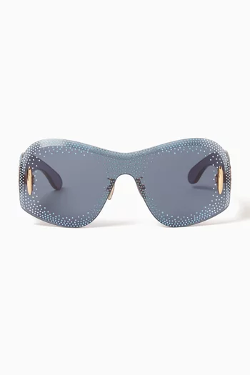 Anagram Oversized Sunglasses in Acetate