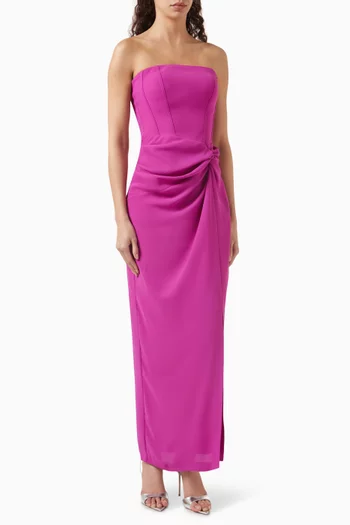 Knot Strapless Dress
