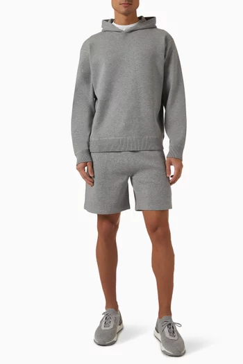 Relaxed Hoodie in Viscose-blend