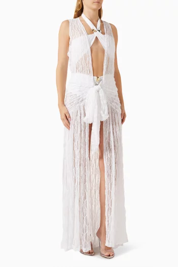 Aveline Crochet Maxi Dress